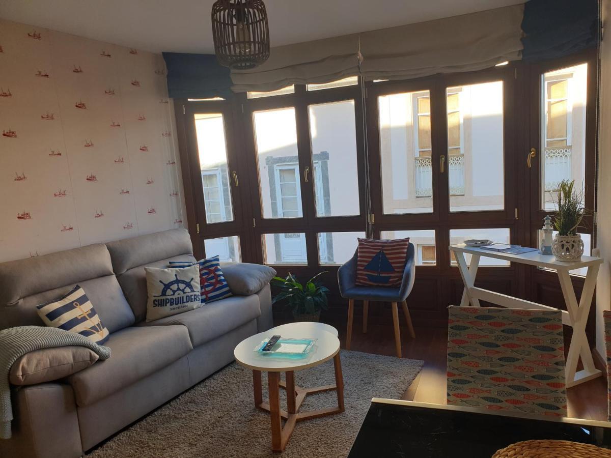 Apartamento Cine Colon 2 Ribadeo Eksteriør billede